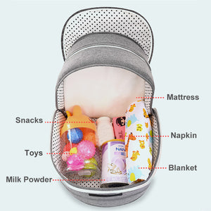 Portable Removable Folding Crib Baby Bed Mammy Bag-Home & Personal-Homeoption Store