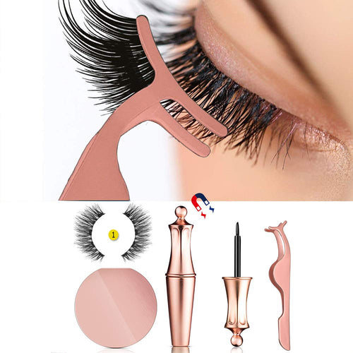 Magnetic Liquid Eyeliner & Magnetic False Eyelashes-Beauty-Homeoption Store