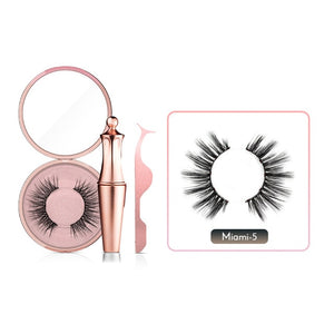 Magnetic Liquid Eyeliner & Magnetic False Eyelashes-Beauty-Homeoption Store