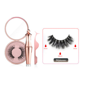 Magnetic Liquid Eyeliner & Magnetic False Eyelashes-Beauty-Homeoption Store