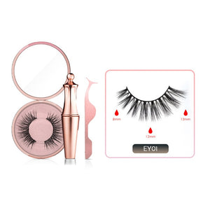 Magnetic Liquid Eyeliner & Magnetic False Eyelashes-Beauty-Homeoption Store