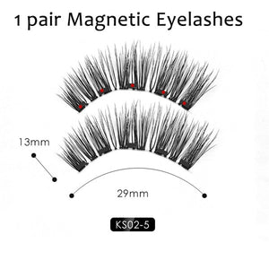 Magnetic Liquid Eyeliner & Magnetic False Eyelashes-Beauty-Homeoption Store