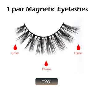 Magnetic Liquid Eyeliner & Magnetic False Eyelashes-Beauty-Homeoption Store