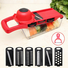 Load image into Gallery viewer, Mandoline Vegetable Fruit Slicer Grater Cutter Peeler Multifunctional Potato Peeler Carrot Grater Drain Basket Kitchen Tool-Homeoption Store