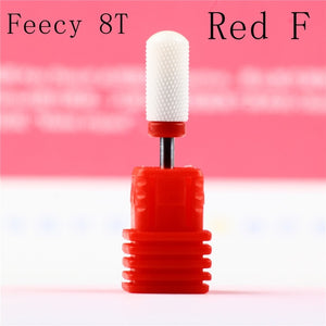 Milling Cutter For Manicure Ceramic Mill Manicure Machine Set Cutter For Pedicure Electric Nail Files Nail Drill Bit Feecy-Homeoption Store