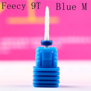 Milling Cutter For Manicure Ceramic Mill Manicure Machine Set Cutter For Pedicure Electric Nail Files Nail Drill Bit Feecy-Homeoption Store