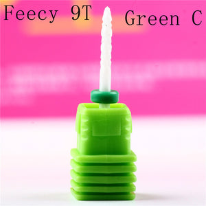 Milling Cutter For Manicure Ceramic Mill Manicure Machine Set Cutter For Pedicure Electric Nail Files Nail Drill Bit Feecy-Homeoption Store