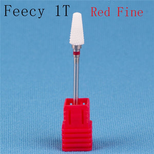 Milling Cutter For Manicure Ceramic Mill Manicure Machine Set Cutter For Pedicure Electric Nail Files Nail Drill Bit Feecy-Homeoption Store