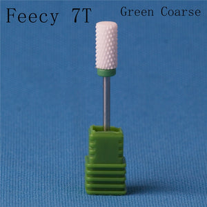 Milling Cutter For Manicure Ceramic Mill Manicure Machine Set Cutter For Pedicure Electric Nail Files Nail Drill Bit Feecy-Homeoption Store