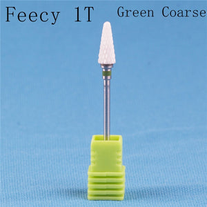 Milling Cutter For Manicure Ceramic Mill Manicure Machine Set Cutter For Pedicure Electric Nail Files Nail Drill Bit Feecy-Homeoption Store