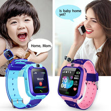 Load image into Gallery viewer, Children Smart Watch Camera Lighting Touch Screen SOS Call Touch Screen LBS Tracking Location Finder Kids Baby Smart Watch-Homeoption Store