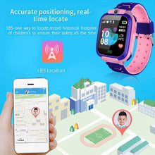 Load image into Gallery viewer, Children Smart Watch Camera Lighting Touch Screen SOS Call Touch Screen LBS Tracking Location Finder Kids Baby Smart Watch-Homeoption Store