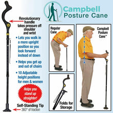 Load image into Gallery viewer, Safety Elderly Walking Stick Telescopic Canes Crutch Staff Folding Grip Hiking Walk Mens Lightweight cane hiking poles crutches-Homeoption Store