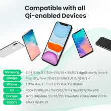 Load image into Gallery viewer, Ugreen Qi Wireless Charger Stand for iPhone 11 Pro X XS 8 XR Samsung S9 S10 S8 S10E Fast Wireless Charging Station Phone Charger-Homeoption Store