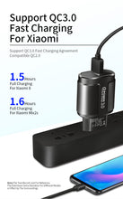Load image into Gallery viewer, USLION Quick Charge QC 3.0 USB US EU Charger Universal Mobile Phone Charger Wall Fast Charging Adapter For iPhone Samsung Xiaomi-Homeoption Store