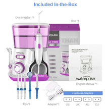 Load image into Gallery viewer, Waterpulse V300G Oral Irrigator 5pcs Tips Dental Water Flosser Electric Cleaner 800ml Oral Hygiene Dental Flosser Water Flossing-Homeoption Store