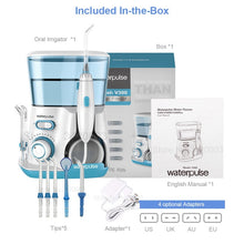Load image into Gallery viewer, Waterpulse V300G Oral Irrigator 5pcs Tips Dental Water Flosser Electric Cleaner 800ml Oral Hygiene Dental Flosser Water Flossing-Homeoption Store