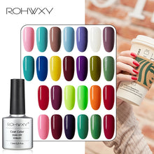 Load image into Gallery viewer, ROHWXY UV Gel Nail Polish Hybrid Nails Soak-Off Varnish Semi Permanent Top Base Coat Nail Art All For Manicure Gel Polish Gellak-Homeoption Store