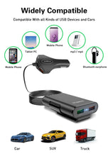 Load image into Gallery viewer, USLION Multi USB 4 Port QC 3.0 Car Charger Quick Charge Phone Fast Front Backseat Clip Charging Adapter Portable Plug For iPhone-Homeoption Store