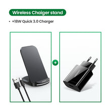 Load image into Gallery viewer, Ugreen Qi Wireless Charger Stand for iPhone 11 Pro X XS 8 XR Samsung S9 S10 S8 S10E Fast Wireless Charging Station Phone Charger-Homeoption Store