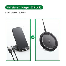 Load image into Gallery viewer, Ugreen Qi Wireless Charger Stand for iPhone 11 Pro X XS 8 XR Samsung S9 S10 S8 S10E Fast Wireless Charging Station Phone Charger-Homeoption Store