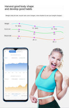 Load image into Gallery viewer, Loose Sakura Smart APP Bluetooth Scale Electronic Body Health Scale Weighing Measurement Body Fat Scale OEM-Homeoption Store