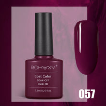 Load image into Gallery viewer, ROHWXY UV Gel Nail Polish Hybrid Nails Soak-Off Varnish Semi Permanent Top Base Coat Nail Art All For Manicure Gel Polish Gellak-Homeoption Store