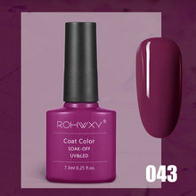 Load image into Gallery viewer, ROHWXY UV Gel Nail Polish Hybrid Nails Soak-Off Varnish Semi Permanent Top Base Coat Nail Art All For Manicure Gel Polish Gellak-Homeoption Store