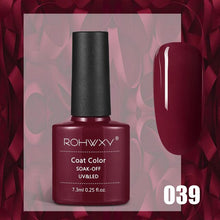 Load image into Gallery viewer, ROHWXY UV Gel Nail Polish Hybrid Nails Soak-Off Varnish Semi Permanent Top Base Coat Nail Art All For Manicure Gel Polish Gellak-Homeoption Store