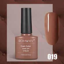 Load image into Gallery viewer, ROHWXY UV Gel Nail Polish Hybrid Nails Soak-Off Varnish Semi Permanent Top Base Coat Nail Art All For Manicure Gel Polish Gellak-Homeoption Store