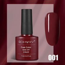 Load image into Gallery viewer, ROHWXY UV Gel Nail Polish Hybrid Nails Soak-Off Varnish Semi Permanent Top Base Coat Nail Art All For Manicure Gel Polish Gellak-Homeoption Store