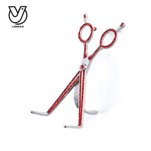 Load image into Gallery viewer, Hairdresser Scissors Professional Scissors-Shaped Zinc Alloy Mobile Phone Holder Is Suitable For 100% Smartphones-Homeoption Store