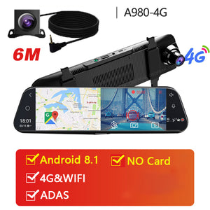 ADAS10" Dash Cam 4G Android 8.1 Car Camera-Home & Personal-Homeoption Store