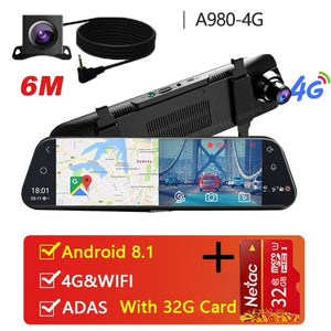 ADAS10" Dash Cam 4G Android 8.1 Car Camera-Home & Personal-Homeoption Store