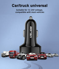 Load image into Gallery viewer, USLION Quick Charge 3.0 USB Car Charger for iPhone 11 Pro Max Xiaomi USB C Fast Charging Mobile Phone Chargers PD3.0 + QC3.0-Homeoption Store