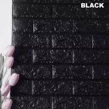 Load image into Gallery viewer, Self adhesive Waterproof TV Background Brick Wallpapers 3D Wall Sticker Living Room Wallpaper Mural Bedroom Decorative Stickers-Homeoption Store