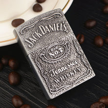 Load image into Gallery viewer, Retro Jack Bronze Metal Wheel Gas lighter Inflatable Butane Cigarette Lighter Fire Smoker Best Gift-Homeoption Store
