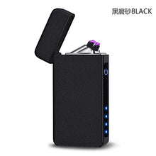 Load image into Gallery viewer, New Double Plasma Arc Lighter Windproof Electronic USB Recharge Cigarette Smoking Electric Lighter-Homeoption Store