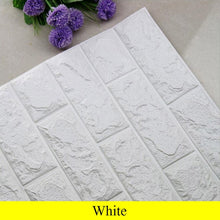 Load image into Gallery viewer, Self adhesive Waterproof TV Background Brick Wallpapers 3D Wall Sticker Living Room Wallpaper Mural Bedroom Decorative Stickers-Homeoption Store
