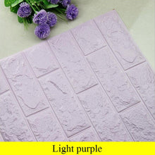 Load image into Gallery viewer, Self adhesive Waterproof TV Background Brick Wallpapers 3D Wall Sticker Living Room Wallpaper Mural Bedroom Decorative Stickers-Homeoption Store
