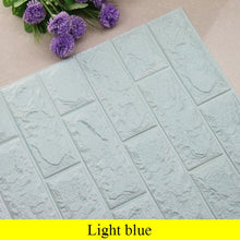 Load image into Gallery viewer, Self adhesive Waterproof TV Background Brick Wallpapers 3D Wall Sticker Living Room Wallpaper Mural Bedroom Decorative Stickers-Homeoption Store