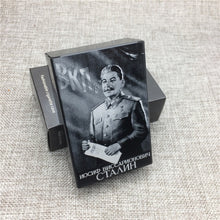 Load image into Gallery viewer, LF058 Personalized Joseph Vissarionovich Stalin Aluminium Alloy Beauty Cigarette Case Laser Carved Will Not Fade Cigarette Boxes-Homeoption Store