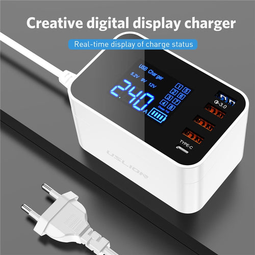 Smart Fast Mobile Phone Charger i-Phones & Accessories-Homeoption Store