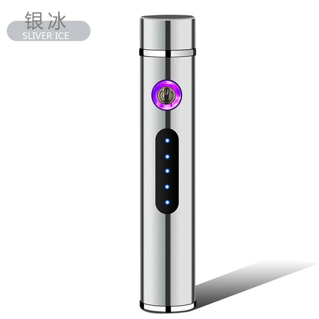 New Double Plasma Arc Lighter Windproof Electronic USB Recharge Cigarette Smoking Electric Lighter-Homeoption Store