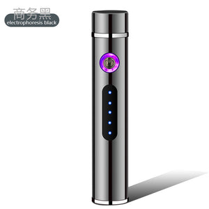 New Double Plasma Arc Lighter Windproof Electronic USB Recharge Cigarette Smoking Electric Lighter-Homeoption Store