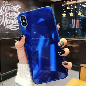 Luxury 3D Diamond Texture Case-Phones & Accessories-Homeoption Store